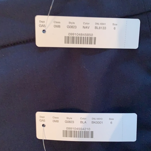 J.Crew Pencil Skirts in Navy and Black Size 6 - Picture 2 of 4
